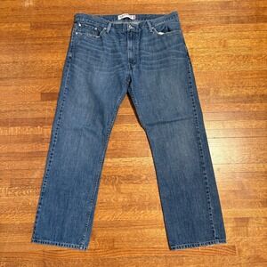 Levi's 514 Slim Straight Jeans Men's 40x30 Blue Denim Classic Regular Fit‎ USA